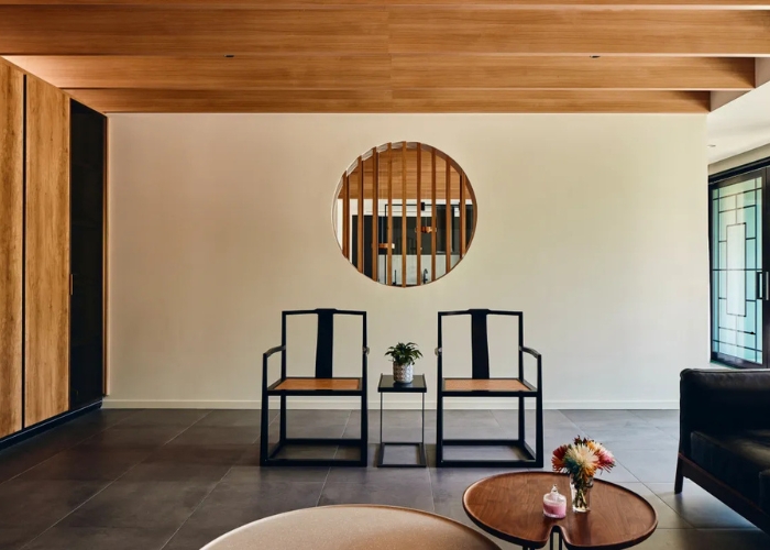 SUPAWOOD Lightweight MAXI BEAMS Improves the Aesthetic of Tea House Residence
