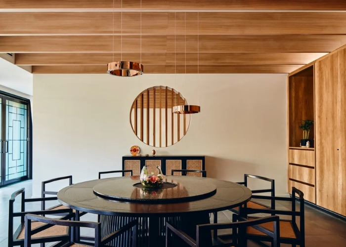SUPAWOOD Lightweight MAXI BEAMS Improves the Aesthetic of Tea House Residence