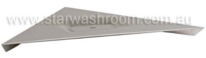 Corner Shelf for Soap by Star Washroom Accessories