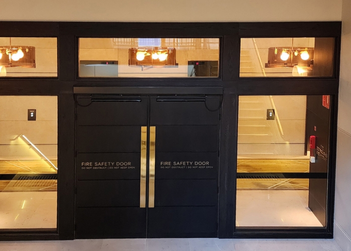Fire-Rated Timber Windows by Technical Protection Systems