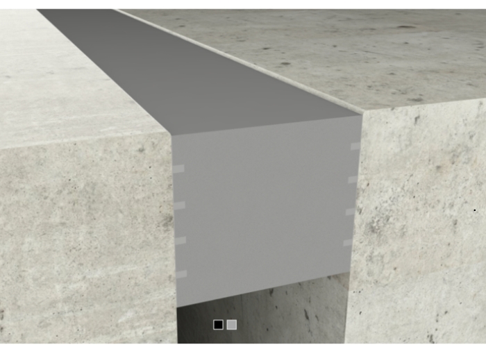 Watertight Expansion Joint Gap Seal for Carparks and Concrete Structures by Unison Joints