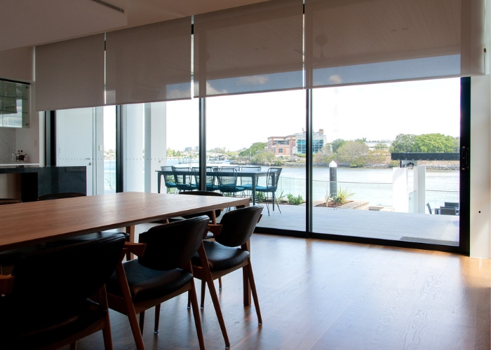 SilverScreen Performance Fabric for Brisbane River House by Verosol