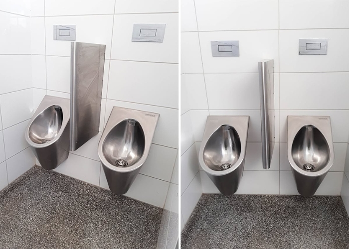 Privacy Panel for Urinals by Britex