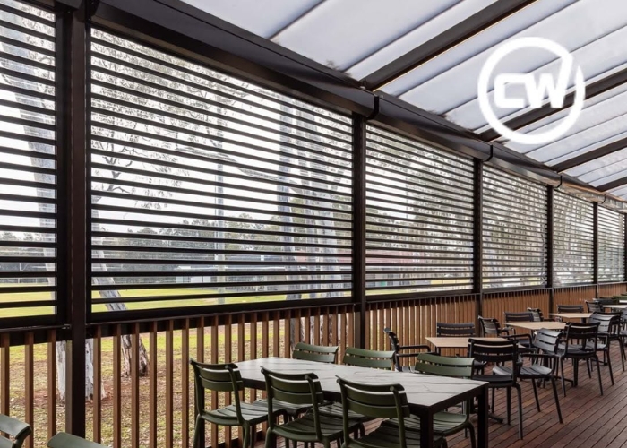 EasyView Roller Shutters for Outdoor Decks by CW Products