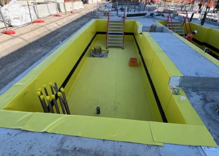 Waterproofing for Metro Stations by Danlaid
