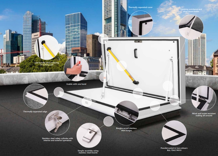 Key Features of Roof Hatches to Look Out For by Gorter Hatches