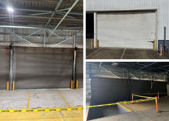 Heavy-duty  Wind-locked Industrial Steel Roller Shutters from Integrity Doors