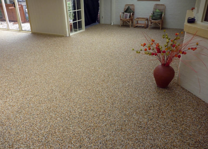 Decorative Interior Stone Surfacing by MPS Paving Systems