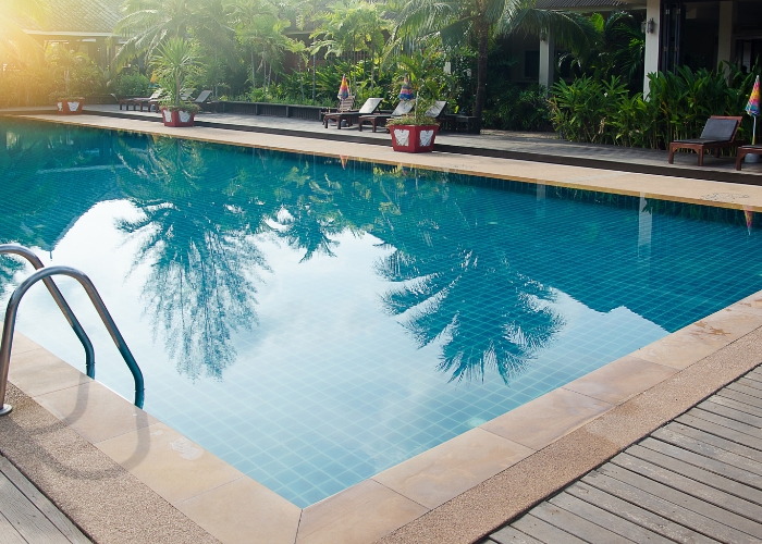 Non Slip Grates for Swimming Pool Areas by Patent Products