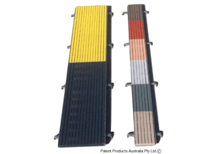 Non Slip Grates for Swimming Pool Areas by Patent Products