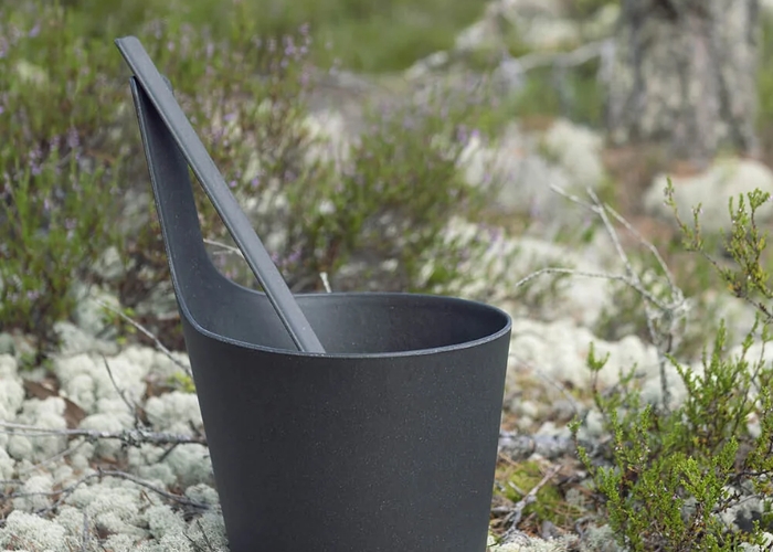 Eco Friendly Bucket and Ladle for Saunas by Sauna HQ