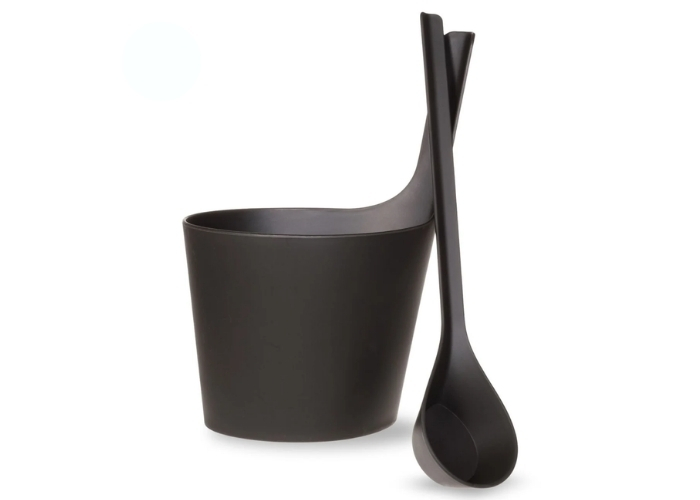 Eco Friendly Bucket and Ladle for Saunas by Sauna HQ