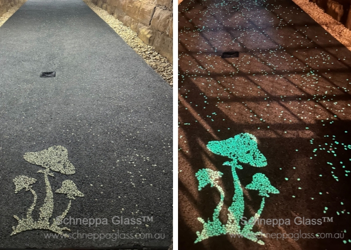 How to Charge Glow in the Dark Stones by Schneppa Glass