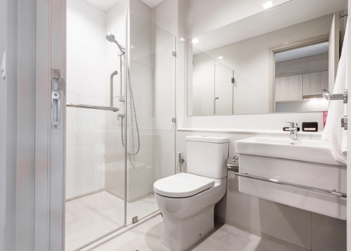 Tile Insert Grates for Bathrooms by Tilo Tapware