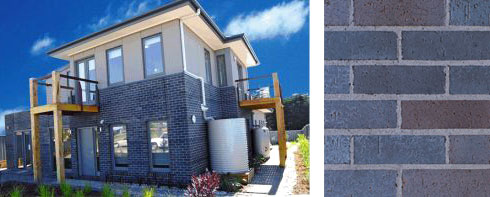 The Elements Series of glazed bricks is well suited to more contemporary designs
