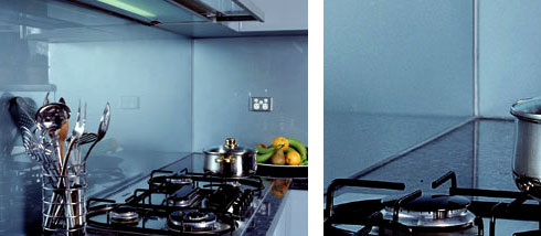Stegbar colour splashbacks.