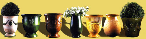 Traditional Anduze jars & pots from The Good House