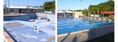 epoxy pool paint builders warehouse