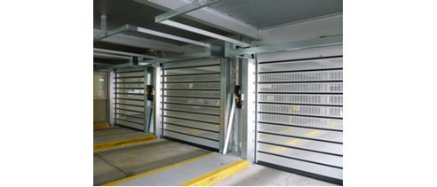 carpark security roller door