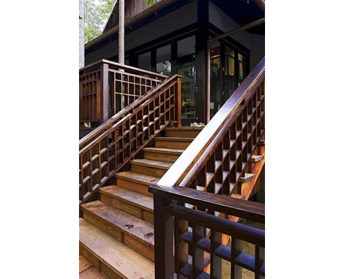 timber staircase