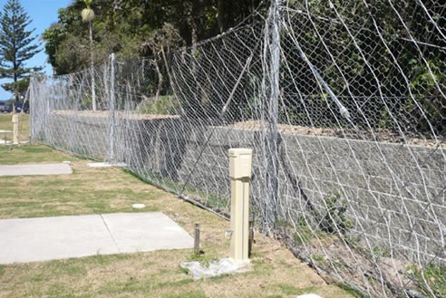 rock fall barrier fence