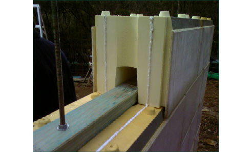 insulated foam bricks