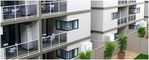 apartments constructed with masterwall polystyrene cladding