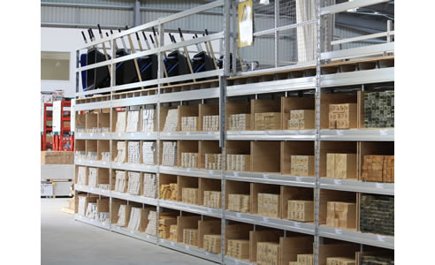 warehouse pigeon hole racking