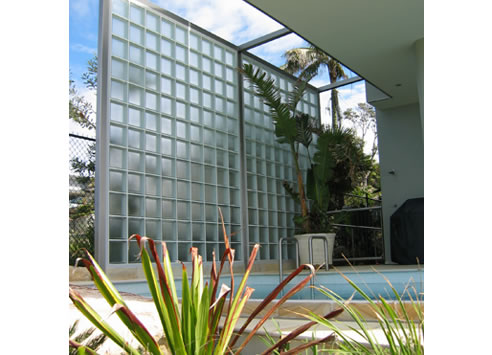 glass block screen