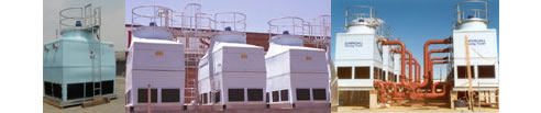 fibreglass body cooling towers