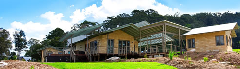 house made of insulated brick