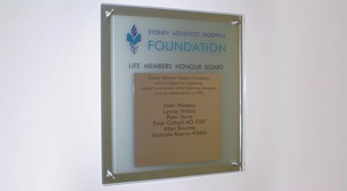 honour board sign