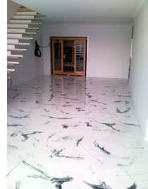 epoxy resin floor