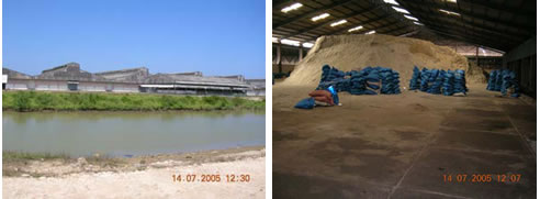 raw salt storage warehouse