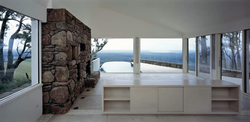 natural stone interior features