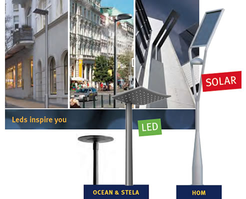 led and solar street lights