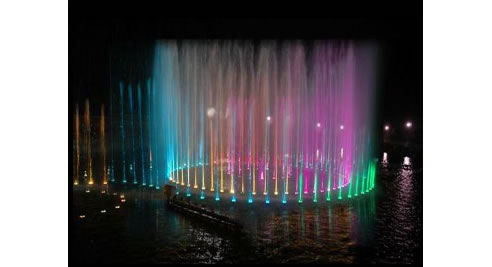 underwater led lights in fountain