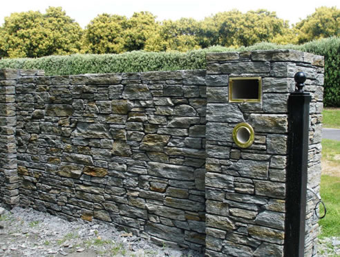 new zealand schist fence