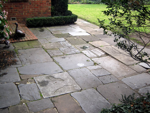 yorkstone paving