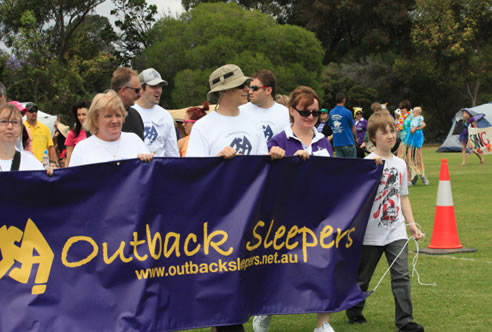 outback sleepers at relay for life