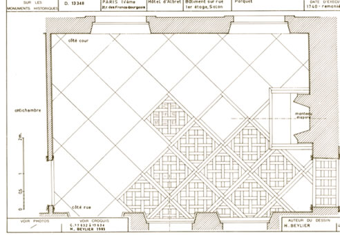 versailles parquet pattern