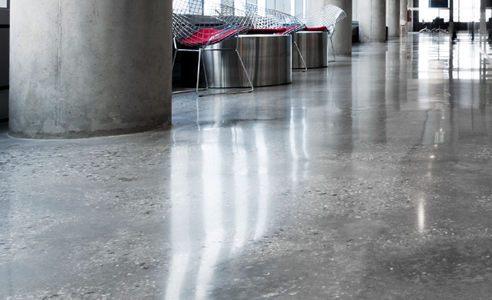 polished concrete floors