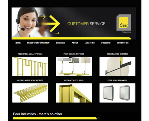 website launch ceiling products