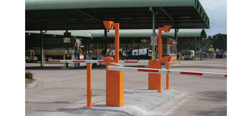 traffic control pillars