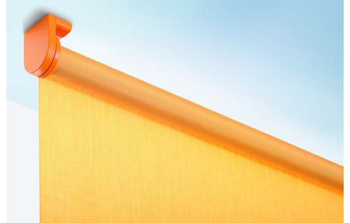 roller blinds colour orange