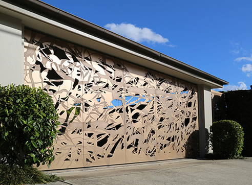 custom garage door