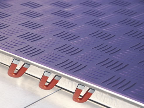 magnetic rubber tile