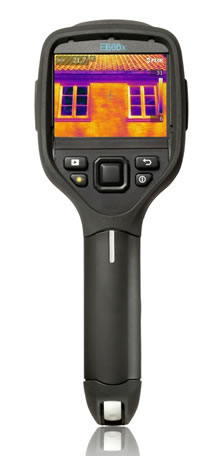 thermal image on thermal image camera