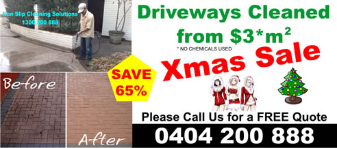 driveway cleaning offer