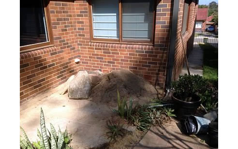 before hot tub installation